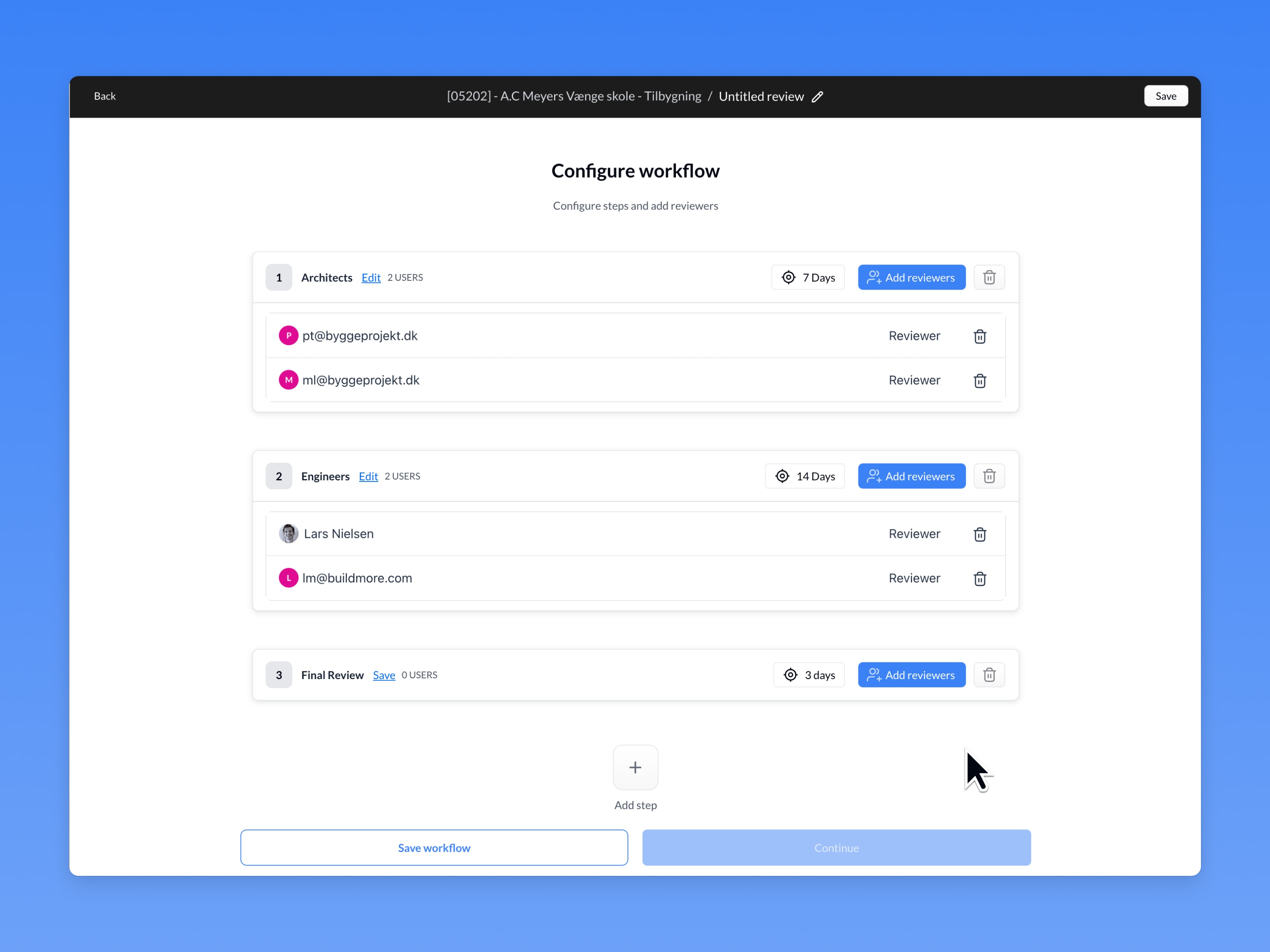 Digital Review - workflow - EN